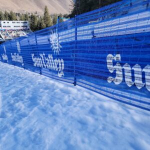 Custom Imprinted Fabric Fence