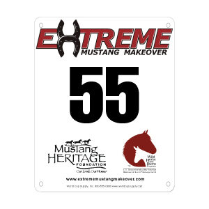 Custom Rodeo Tyvek® Number