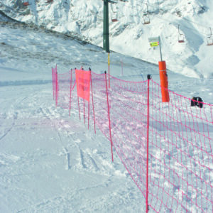 SPM Fiber Fence Pole, w/metal tip