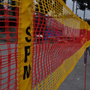 SPM Wind Net Package with pocket,  including 9 fiber poles