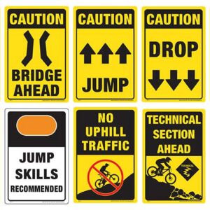 WCS Mountain Bike Signage